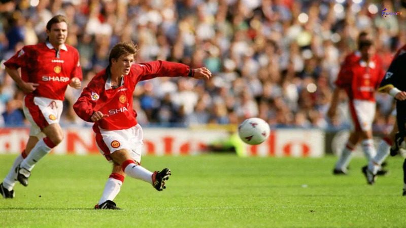 David Beckham (Manchester United vs Wimbledon)