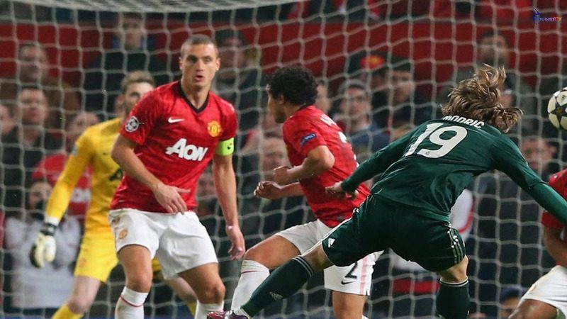 Luka Modrić (Real Madrid vs MU)