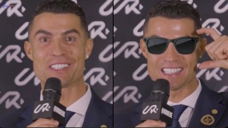 Ronaldo dự sự kiện thời trang