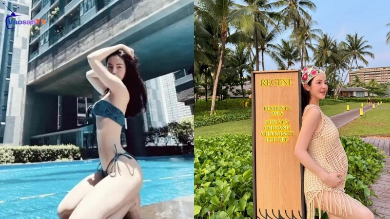 Chu Thanh Huyền không thua kém chị em nào về body