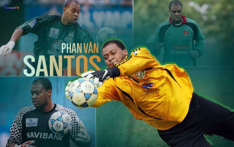 Phan Văn Santos là một trong các cầu thủ Brazil đầu tiên