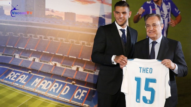Số áo Theo Hernandez ở Real Madrid là 15