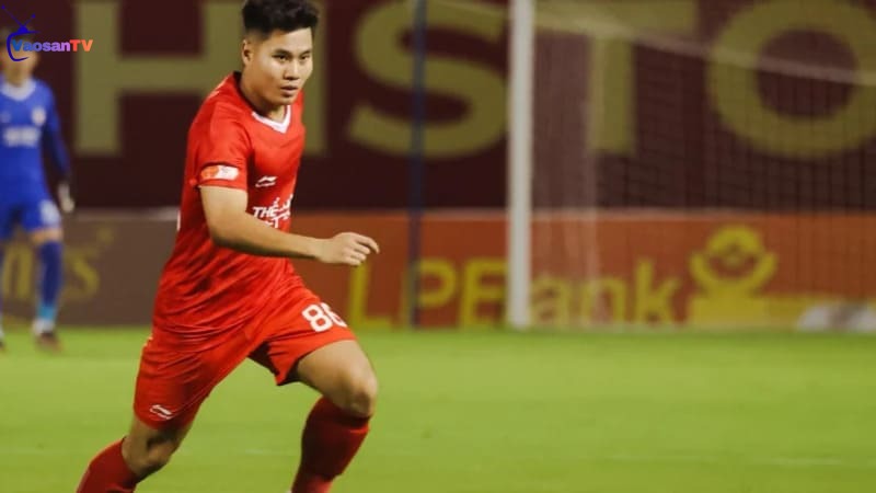 Tiến Anh hiện dẫn đầu V.League về số kiến tạo